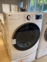 7.4 cu. ft. Ultra Large Capacity Smart wi-fi Enabled Front Load Electric Dryer with TurboSteam and Built-In Intelligence - Image 5
