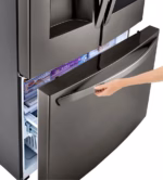 24 cu. ft. Smart wi-fi Enabled InstaView Door-in-Door Counter-Depth Refrigerator with Craft Ice Maker - Image 4