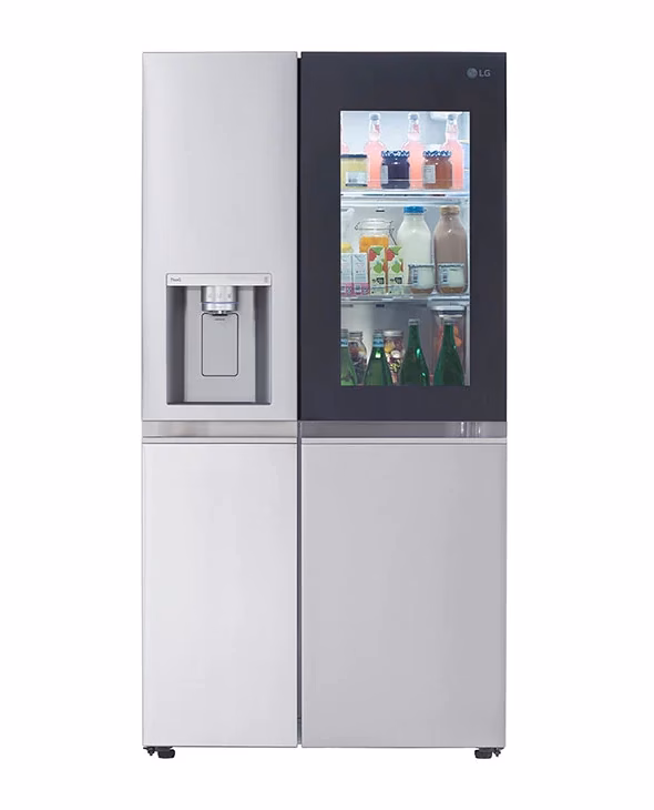 LRSOS2706S.jpg 27 cu. ft. Side-By-Side InstaView Refrigerator - Image 1