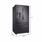 23 cu. ft. 3-Door French DoorCounter Depth Refrigerator with CoolSelect Pantry? in Black Stainless Steel - Image 4